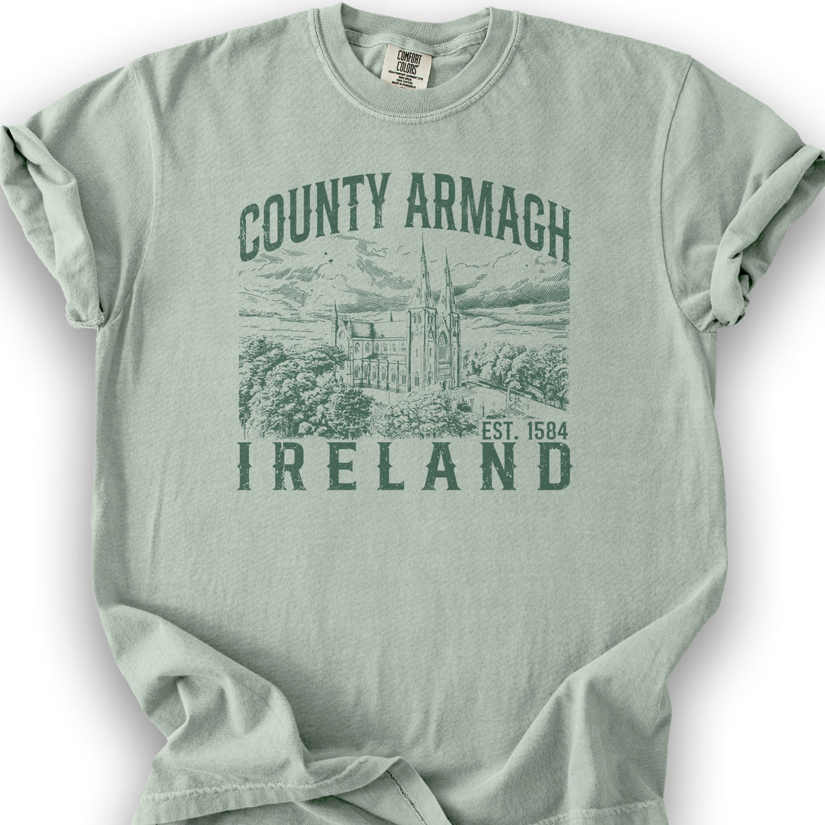 County Armagh Ireland T-Shirt - Bay