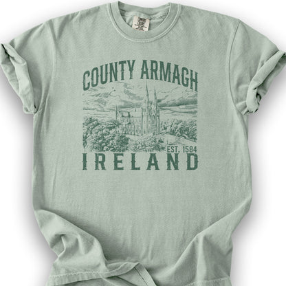 County Armagh Ireland T-Shirt - Bay