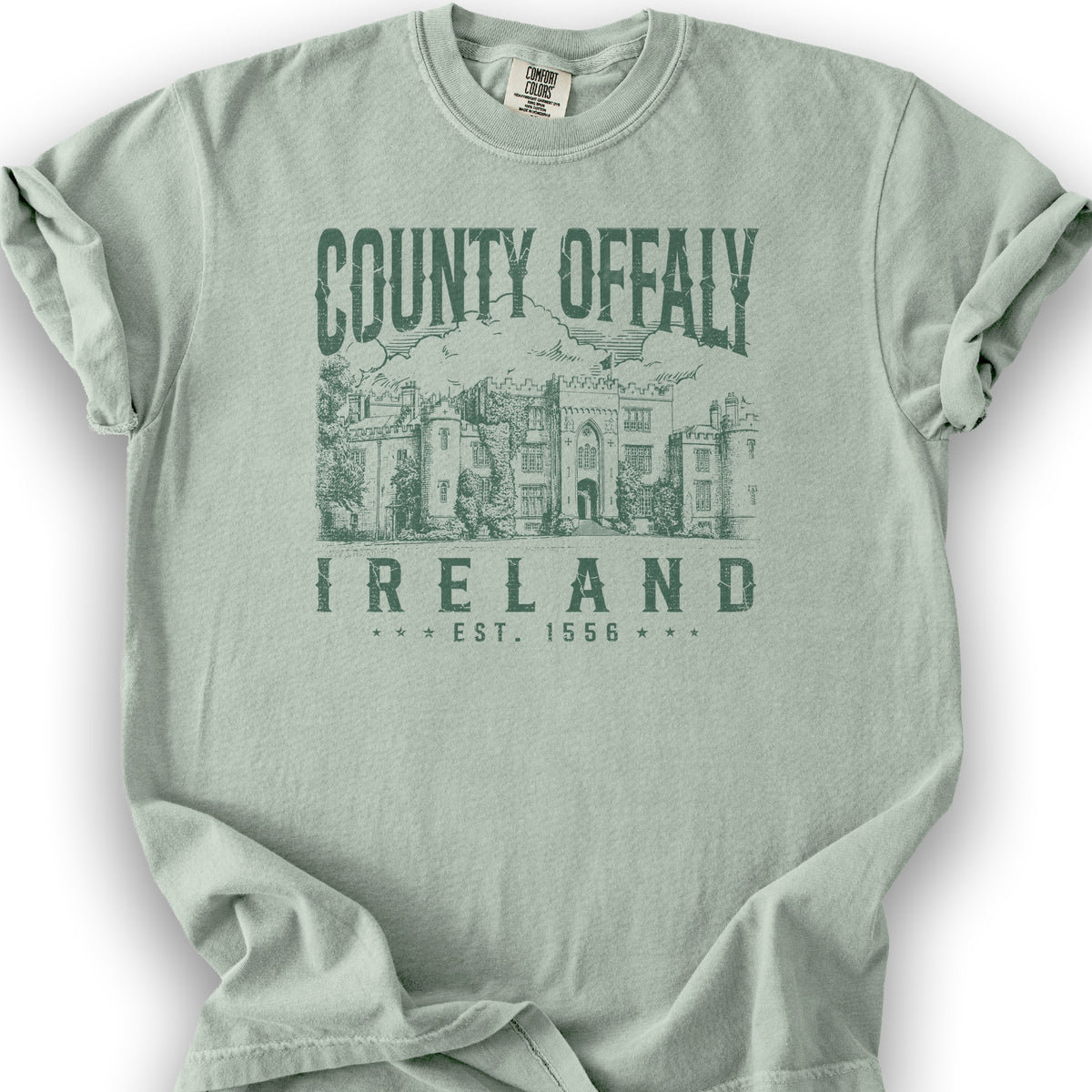 County Offaly Ireland T-Shirt - Bay
