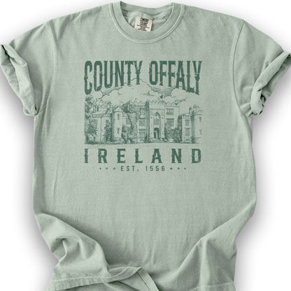 County Offaly Ireland T-Shirt - Bay