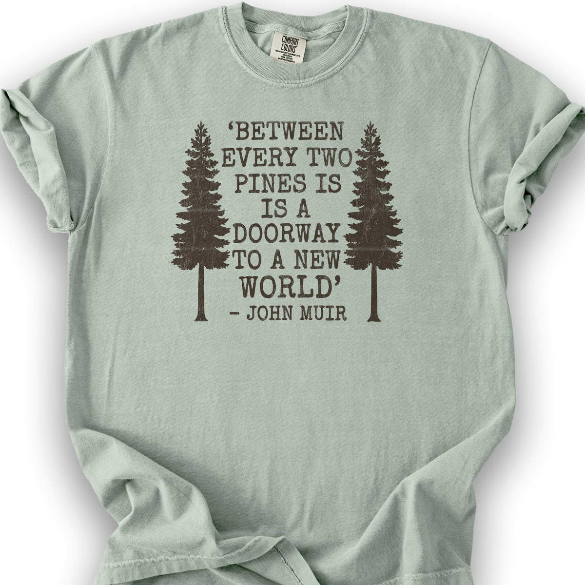 Between Two Pines T-Shirt - Bay