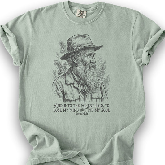 John Muir Forest Soul T-Shirt - Bay