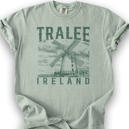 Tralee Ireland Sketch T-Shirt - Bay