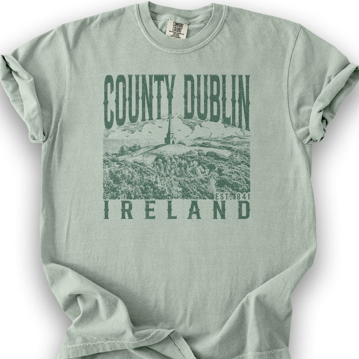 County Dublin Ireland T-Shirt - Bay