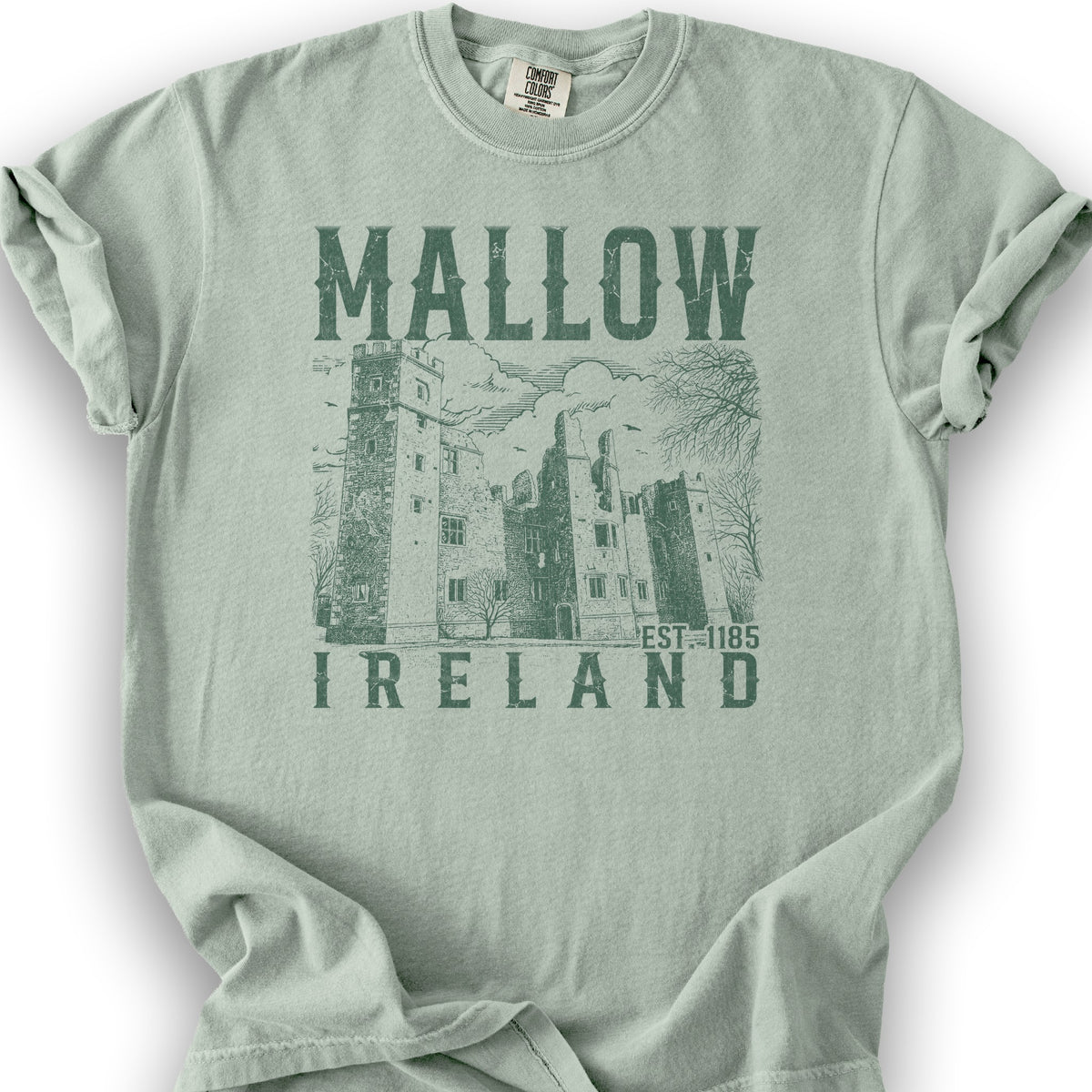 Mallow Ireland Sketch T-Shirt - Bay