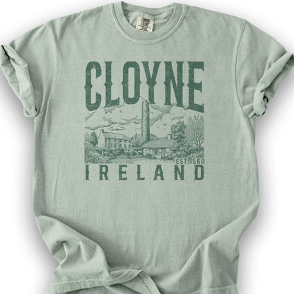 Cloyne Ireland Sketch T-Shirt - Bay