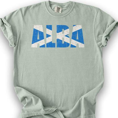 Alba Scottish Flag T-Shirt - Bay