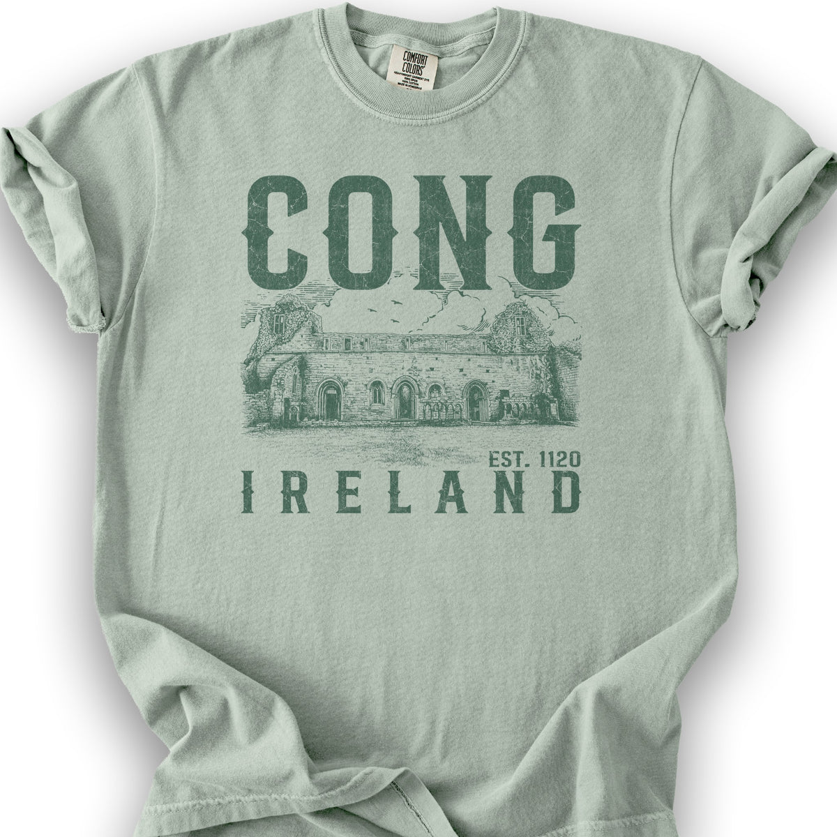 Cong Ireland Sketch T-Shirt - Bay