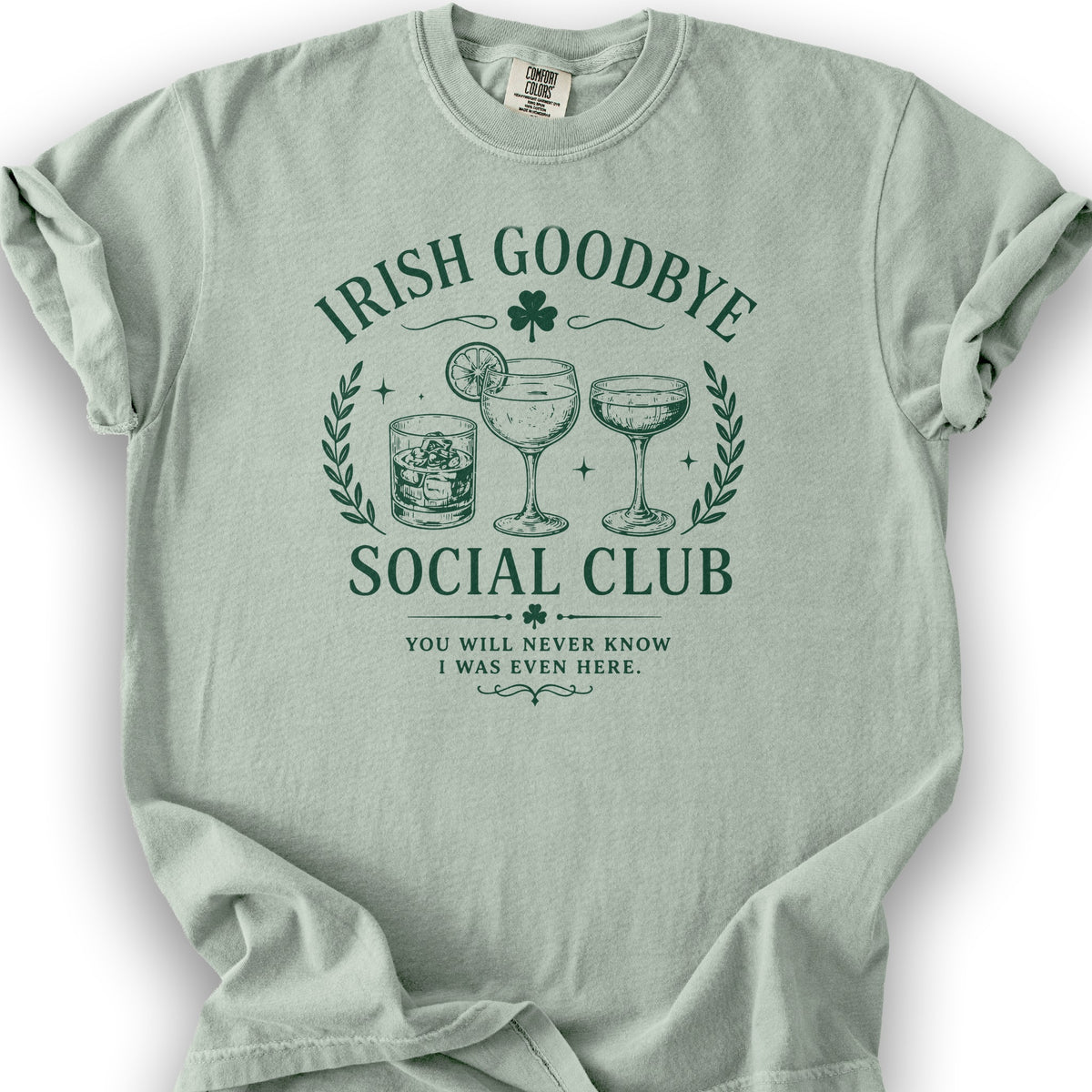 Irish Goodbye Club T-Shirt - Bay