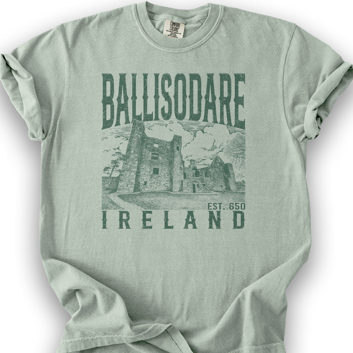 Ballisodare Ireland Sketch T-Shirt - Bay