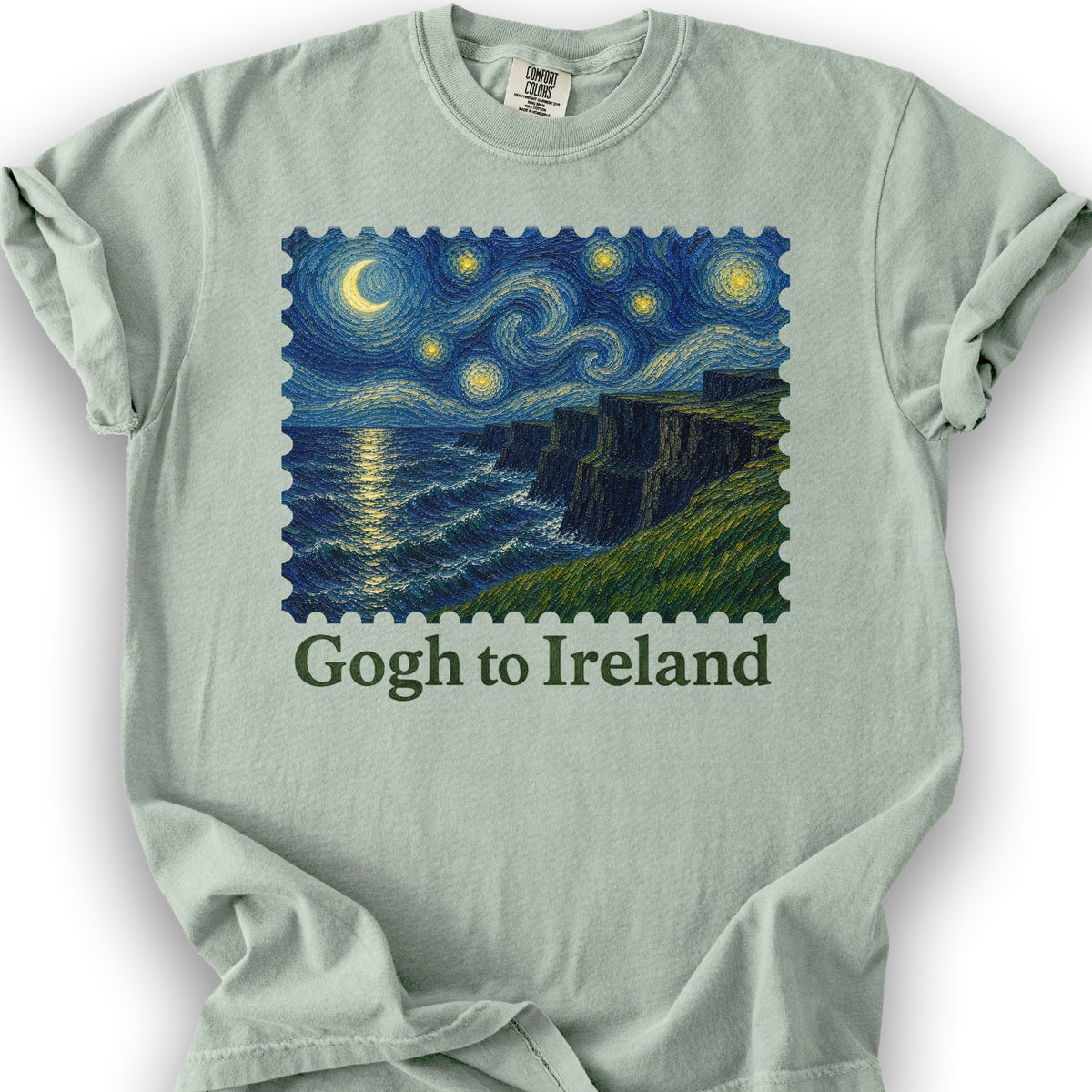 Gogh To Ireland T-Shirt - Bay