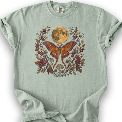 Harvest Moon Moth T-Shirt - Bay