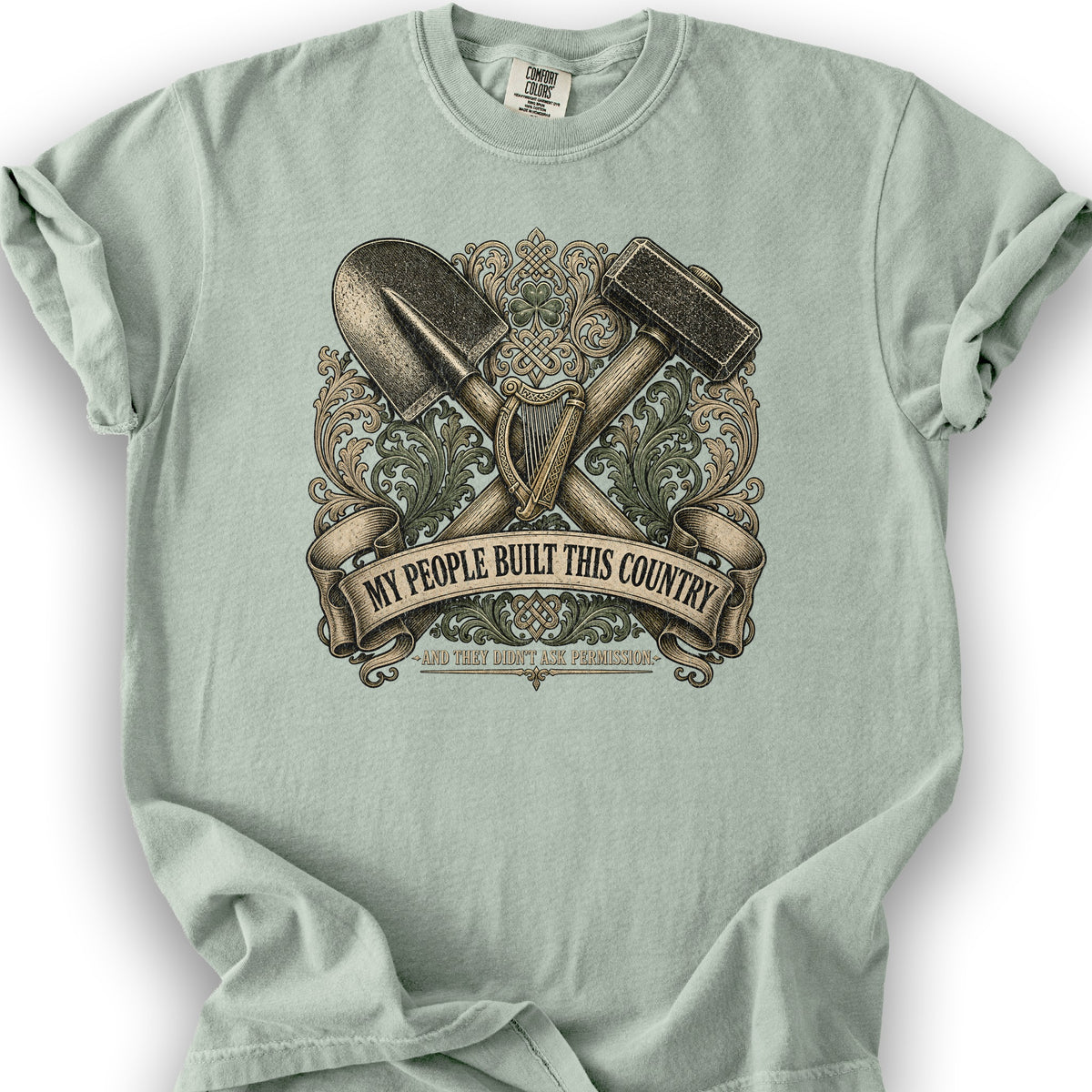 Irish Built T-Shirt - Bay