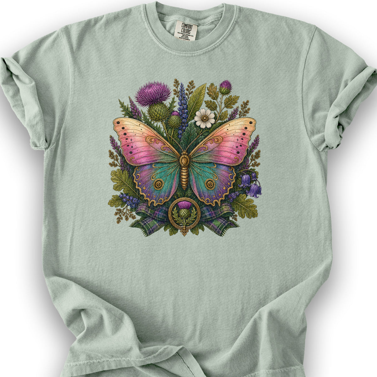 Scottish Bloom T-Shirt - Bay