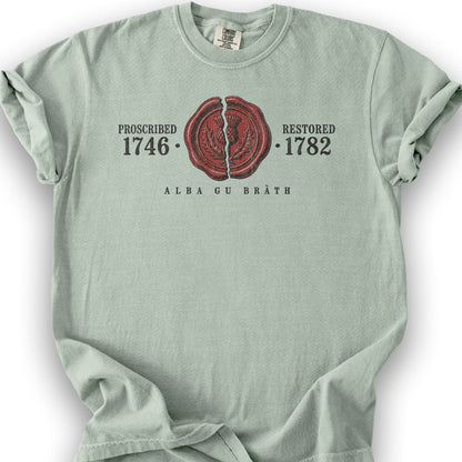 1746 Remembered Seal T-Shirt - Bay