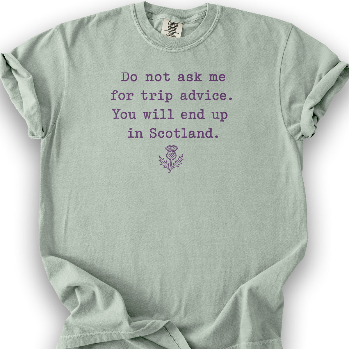 Trip Advice Scotland T-Shirt - Bay