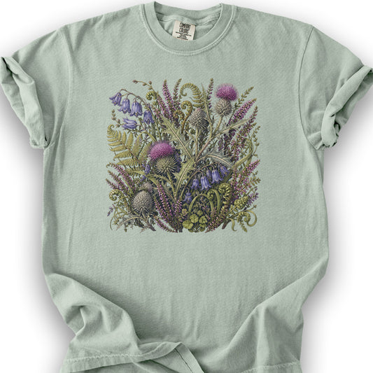 Wild Thistles T-Shirt - Bay