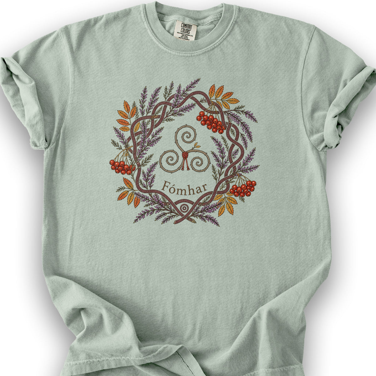Fómhar Triskele T-Shirt - Bay