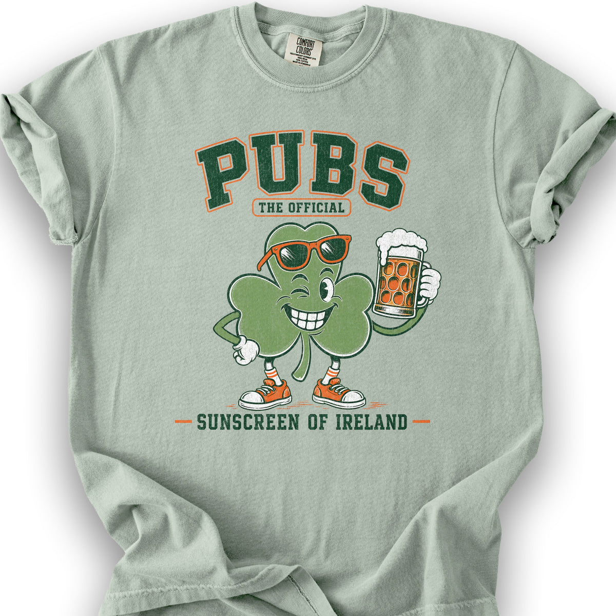 Pubs Irish Sunscreen T-Shirt - Bay