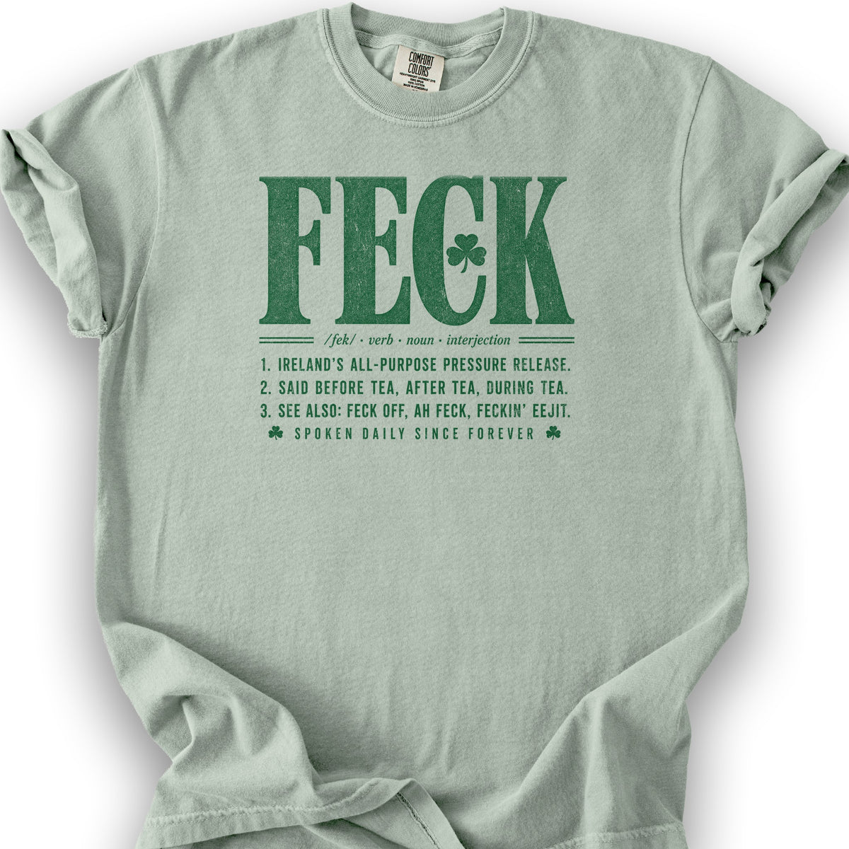 Feck Definition T-Shirt - Bay