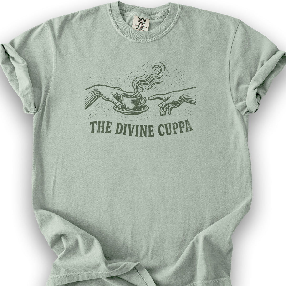 The Divine Cuppa T-Shirt - Bay