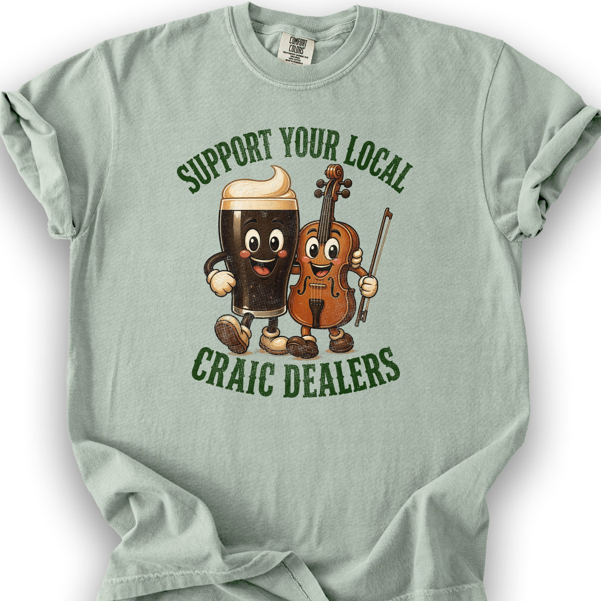 Craic Dealers T-Shirt - Bay