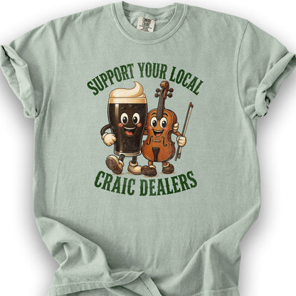 Craic Dealers T-Shirt - Bay
