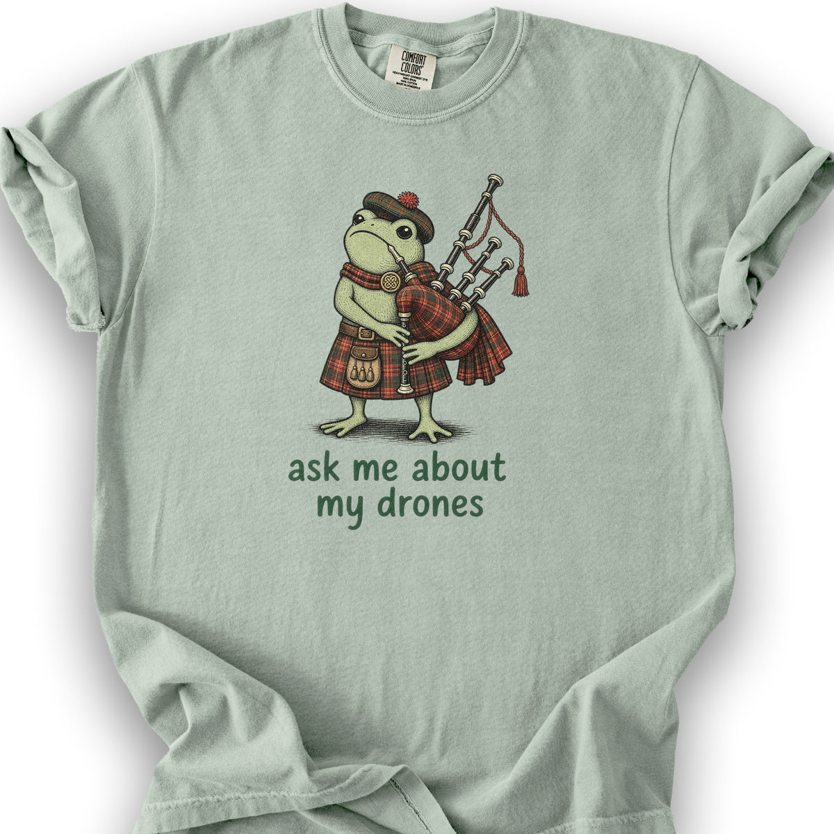 Bagpipe Frog T-Shirt