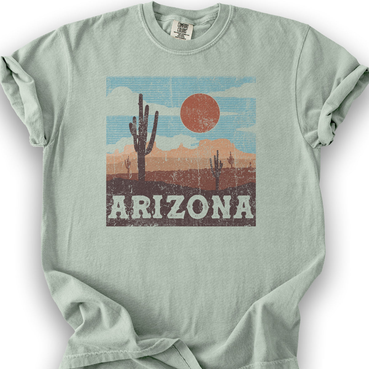 Arizona "Boho Desert" State T-Shirt - Bay