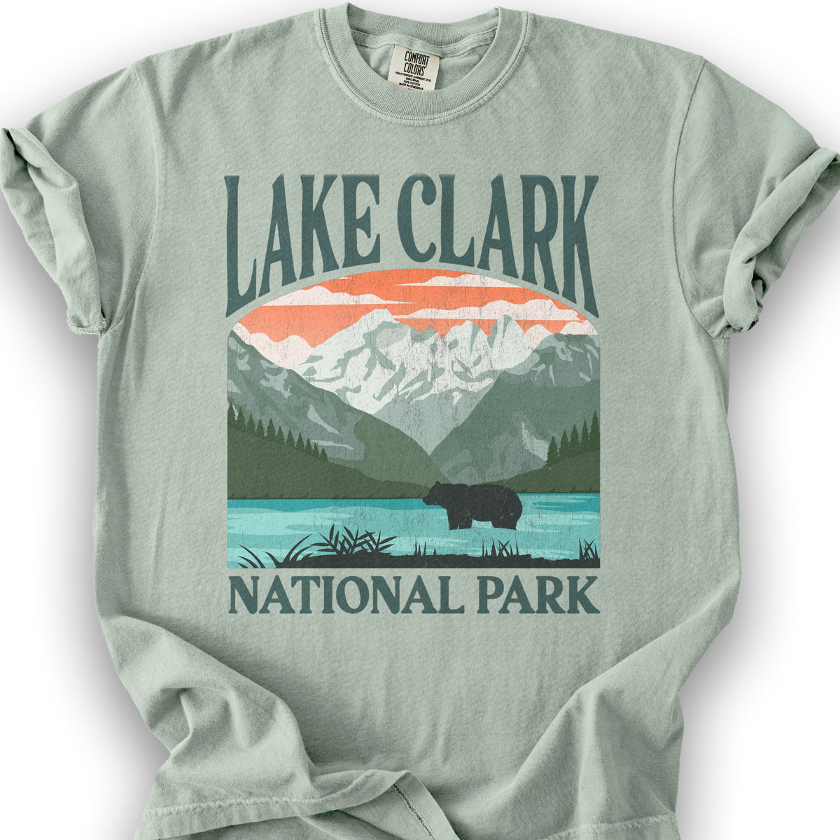 Lake Clark National Park "Big and Bold" T-Shirt - Bay