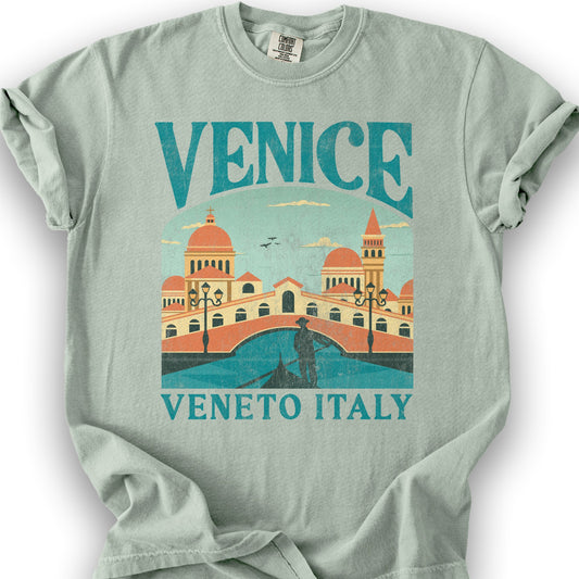 Venice Veneto Italy "Big and Bold" T-Shirt - Bay