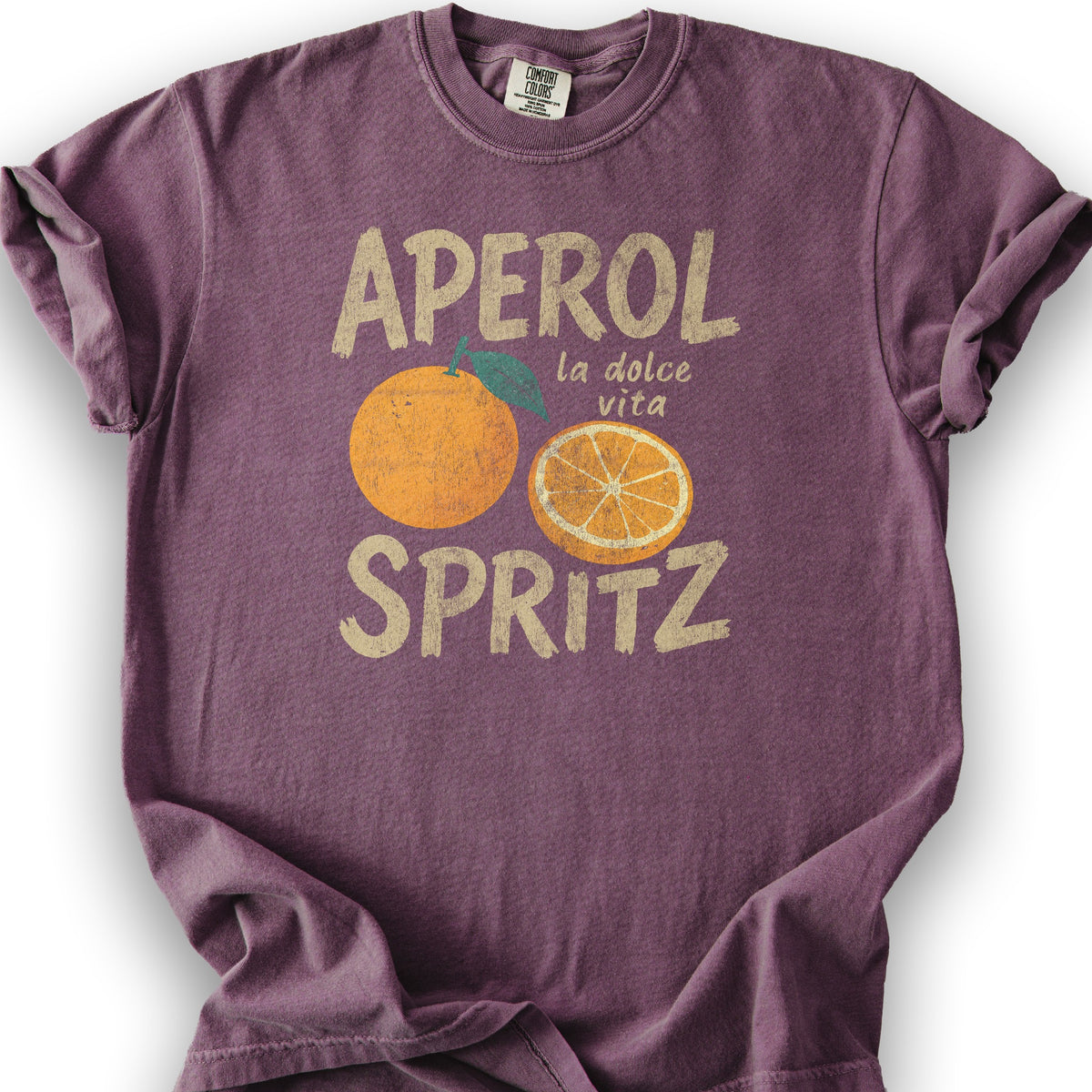 Aprel Spritz La Dolca Vita T-Shirt - Berry