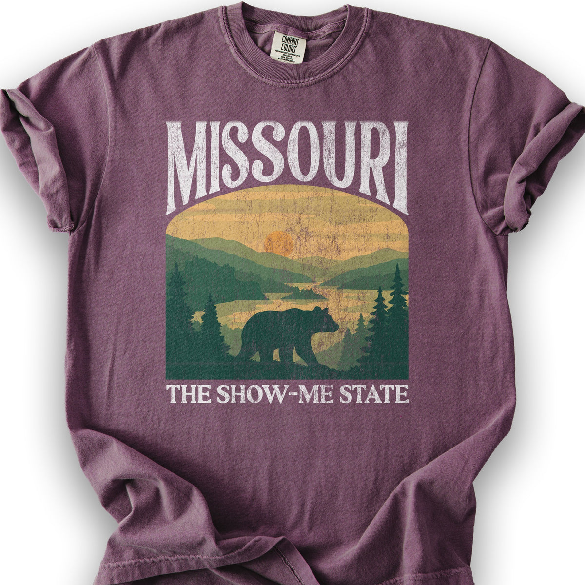 Missouri "Big and Bold" T-Shirt - Berry