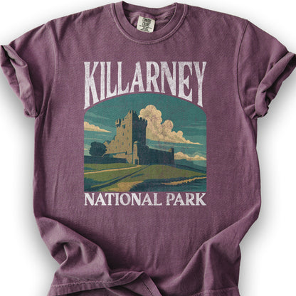 Killarney National Park "Big and Bold" T-Shirt - Berry