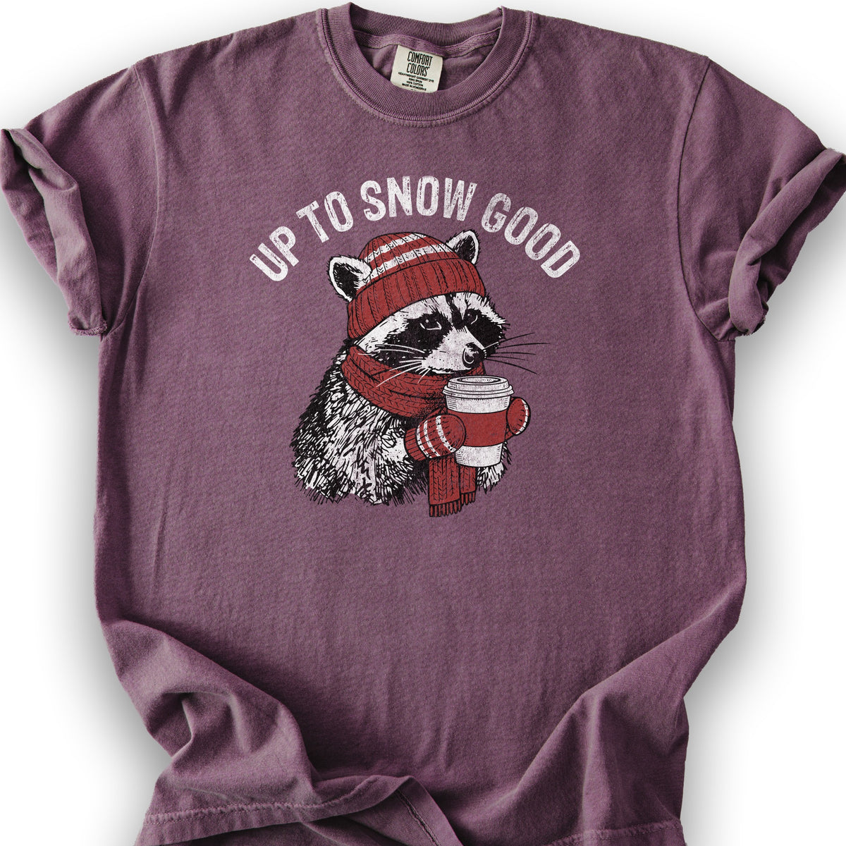 Up To Snow Good T-Shirt - Berry