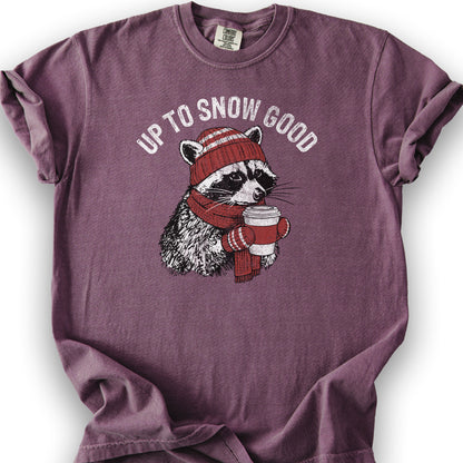 Up To Snow Good T-Shirt - Berry