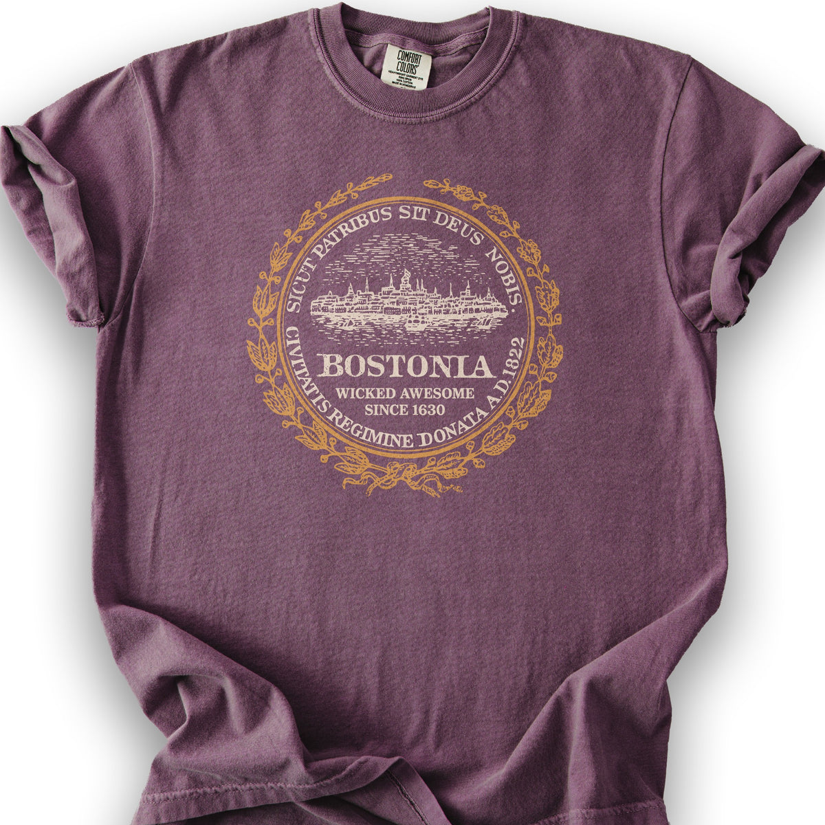Bostonia Wicked Awesome T-Shirt - Berry