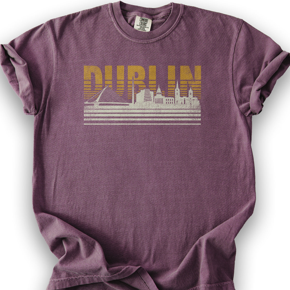 Dublin Stripes T-Shirt - Berry