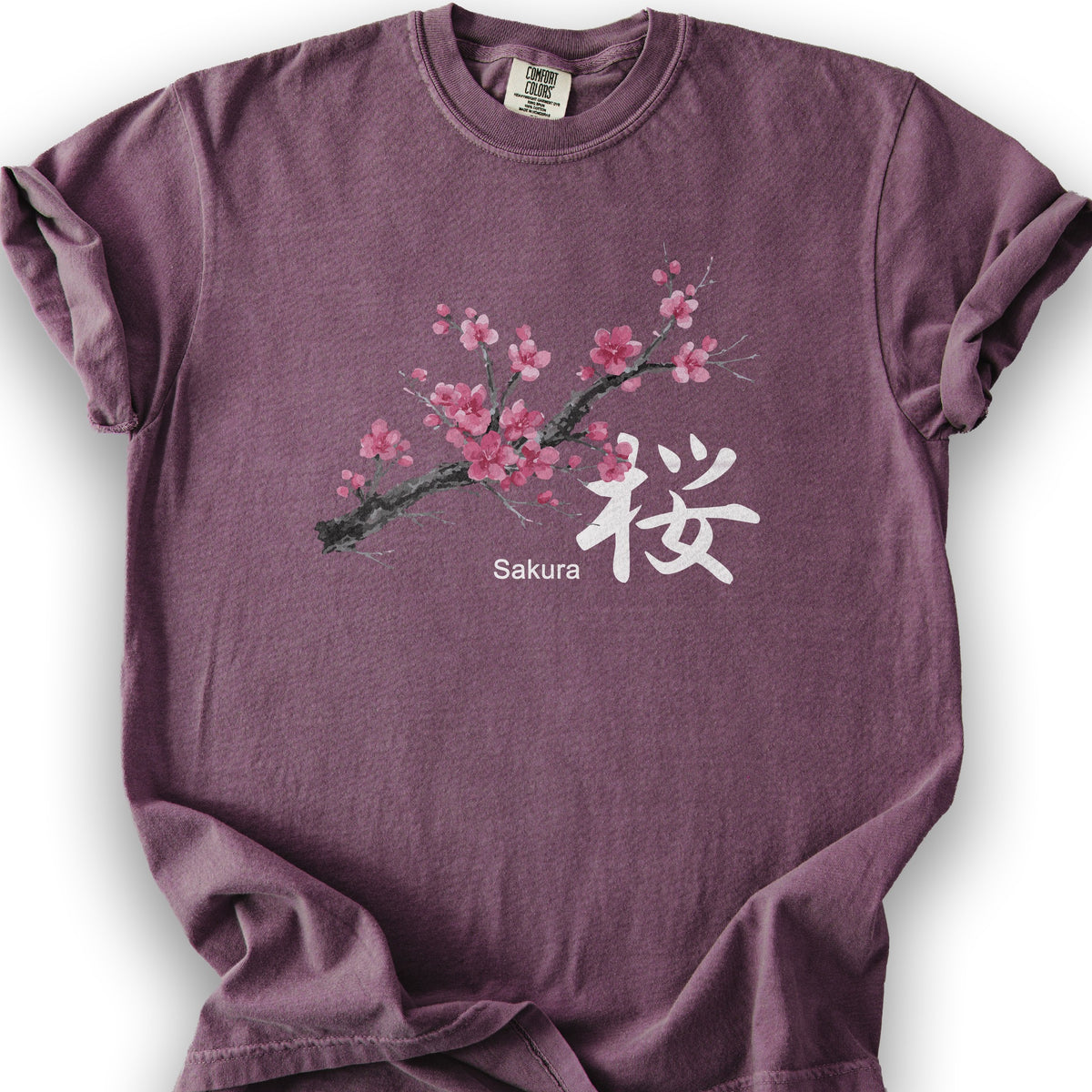 Cherry Blossom Sakura T-Shirt - Berry
