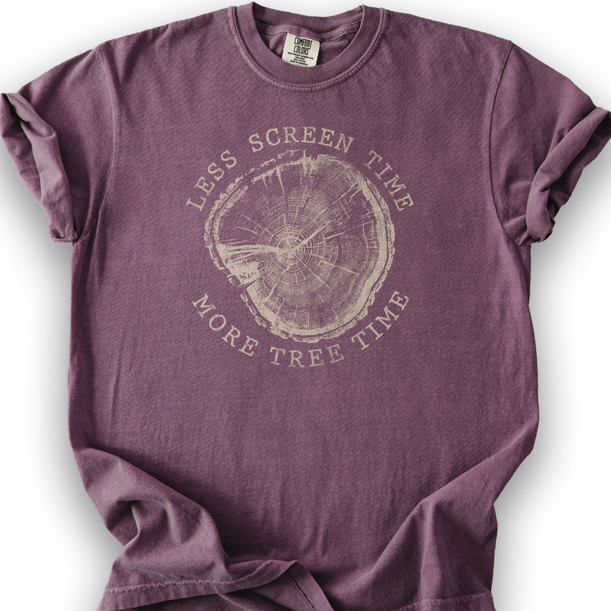 More Tree Time T-Shirt - Berry