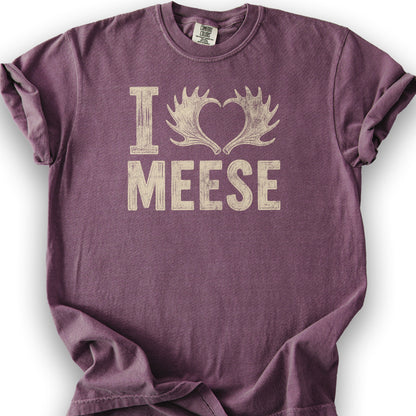 I Love Meese T-Shirt - Berry