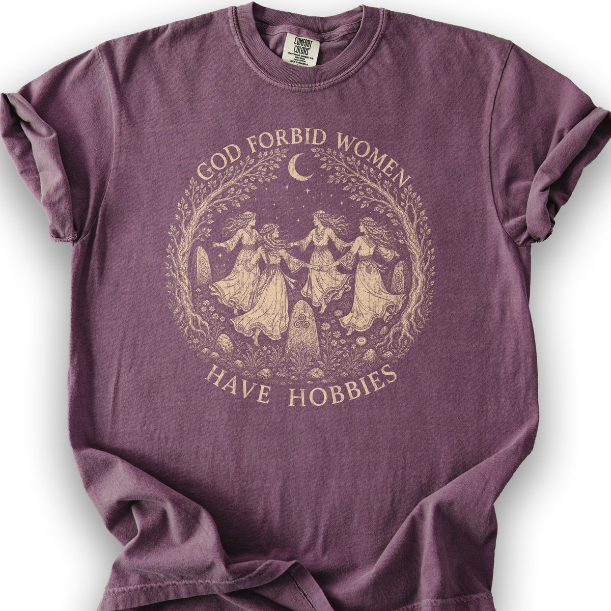 Women Hobbies T-Shirt - Berry