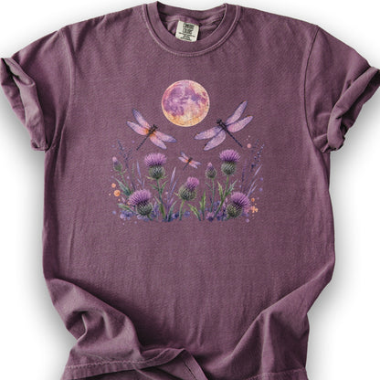 Midnight Dragonfly T-Shirt - Berry