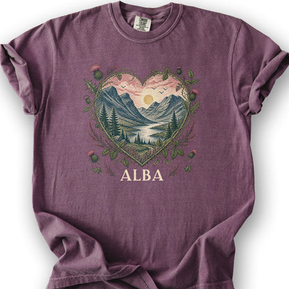 Alba Heart T-Shirt - Berry