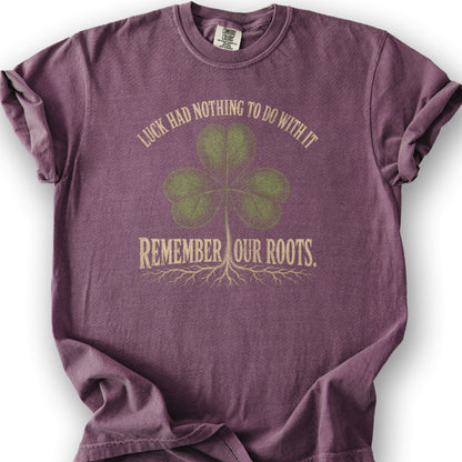 Remember Our Roots T-Shirt - Berry