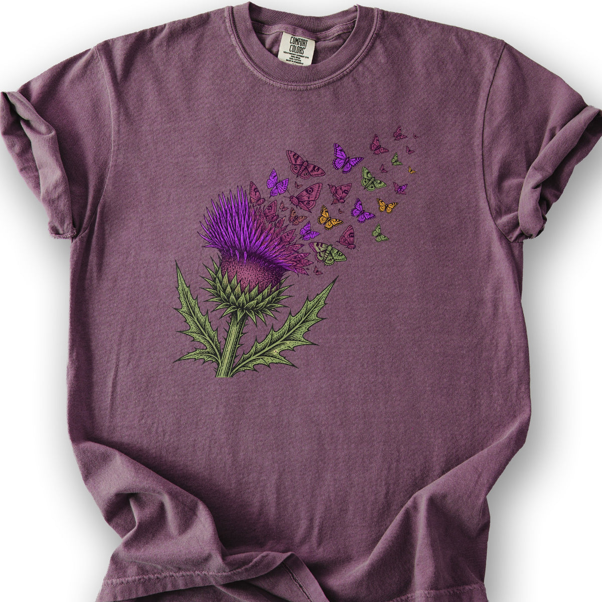 Thistle Transformation T-Shirt - Berry