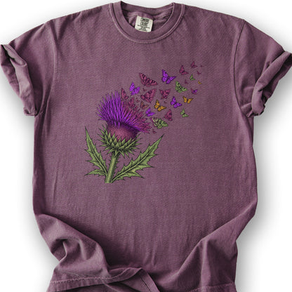 Thistle Transformation T-Shirt - Berry