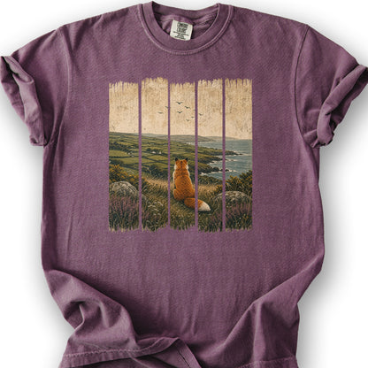 Ireland Fox Panels T-Shirt - Berry