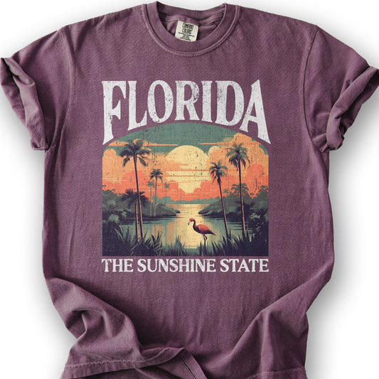 Florida "Big and Bold" T-Shirt - Berry