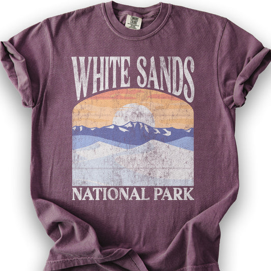 White Sands National Park "Big and Bold" T-Shirt - Berry